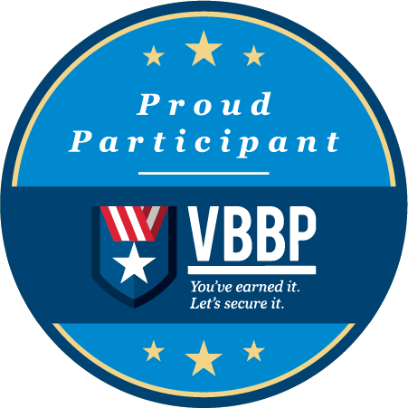 veterans benefits banking program logo