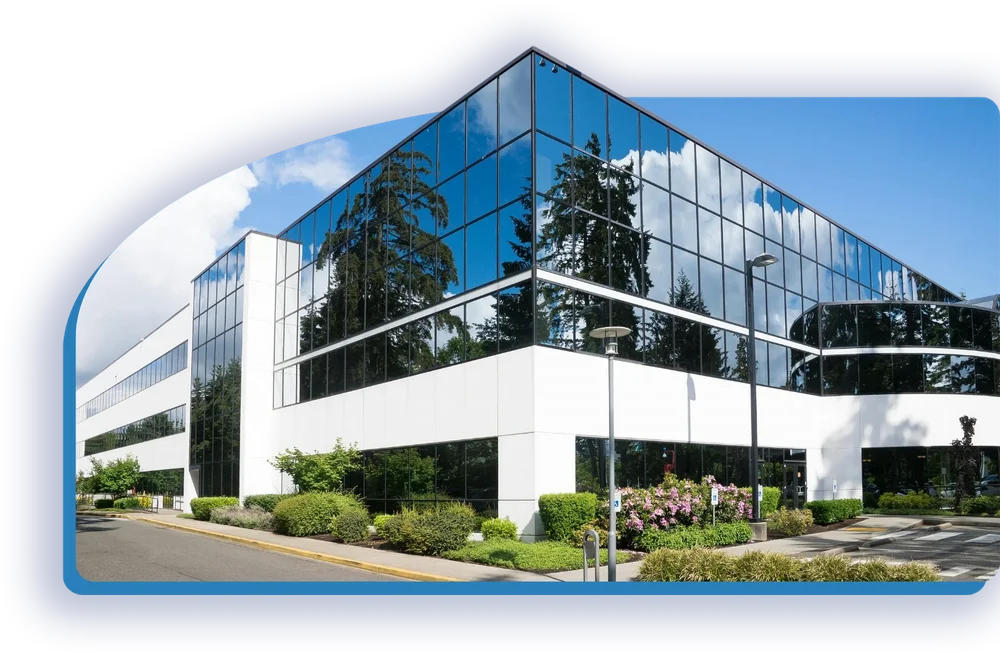 business solutions hero building