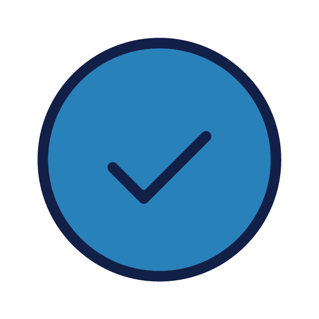 circle approval icon