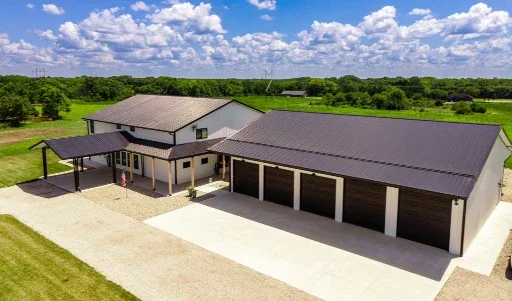 large new barndominium