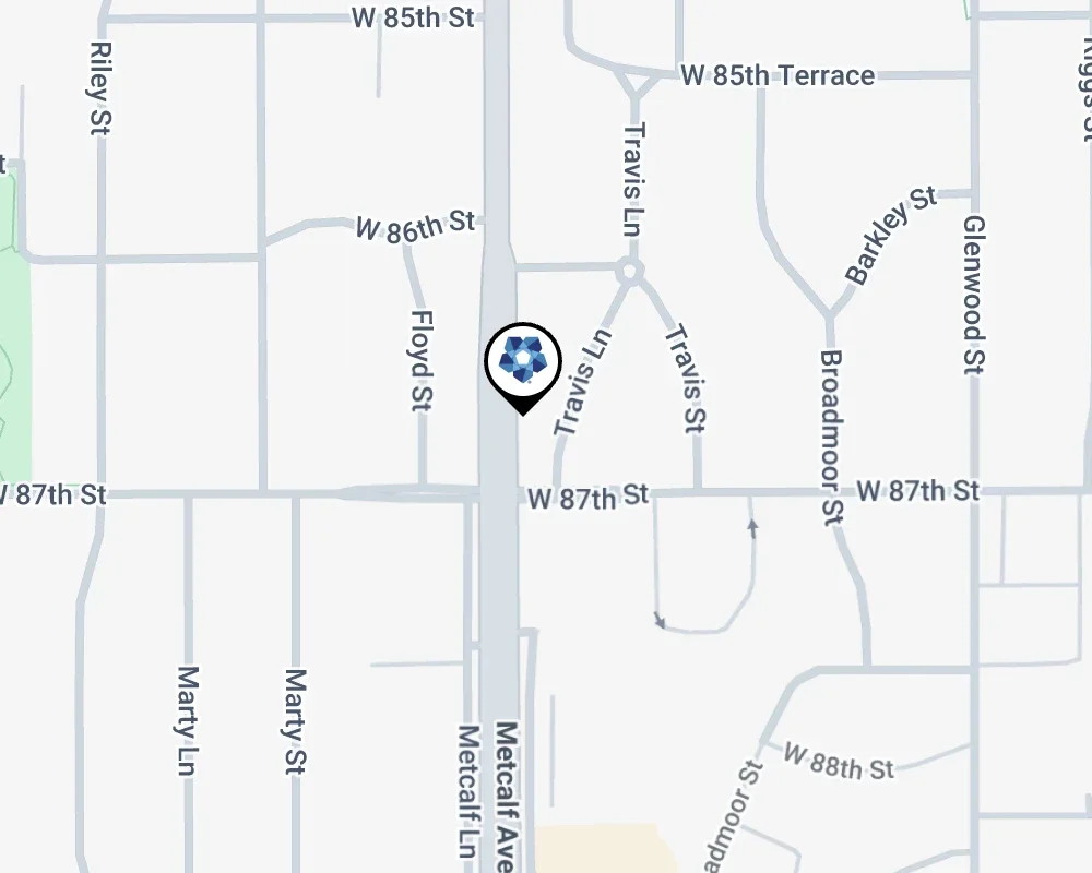 overland park banking center map