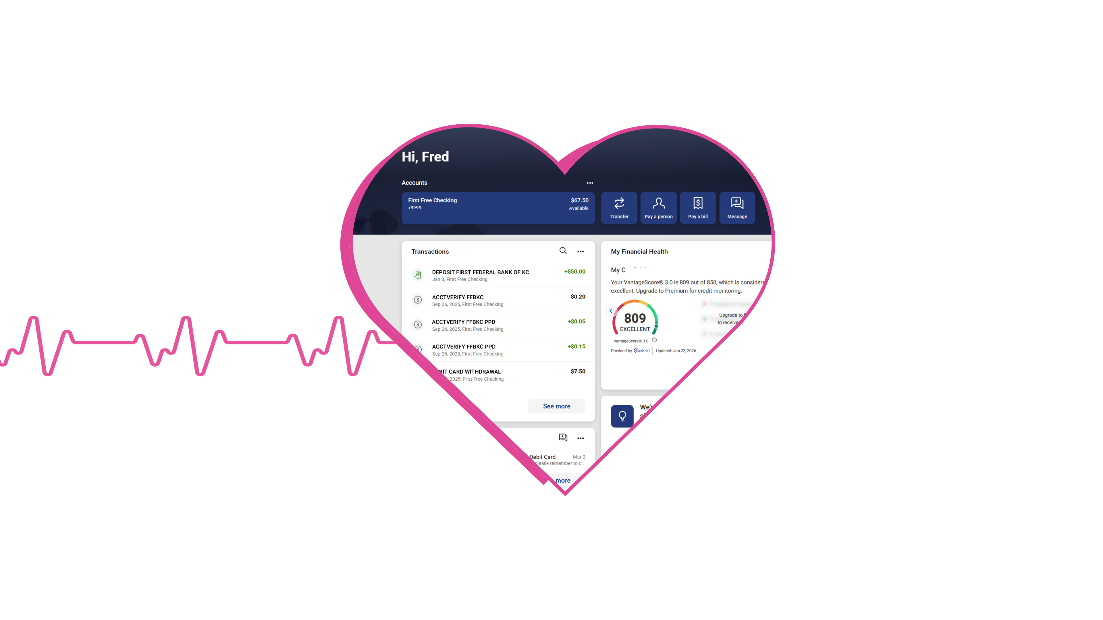 my financial health heart